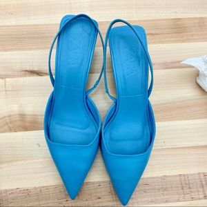 Zara Blue Sandals